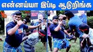 இப்படி ஒரு குத்தாட்டம் பாத்துஇருக்கமாட்டிங்க  Chennai Local Dance  Blue Sattai Maran  Kuthu Dance [upl. by Ruenhcs681]