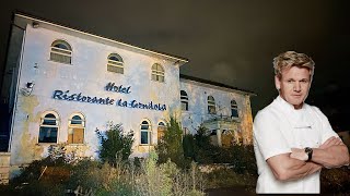 Abandoned Gordon Ramsay Kitchen Nightmares La Gondola Hotel abandonedplaces [upl. by Ima358]