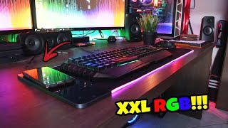 IL TAPPETINO CHE RIVOLUZIONERA IL TUO SETUP RGB CON RICARICA WIRELESS [upl. by Flint741]