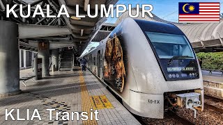 🇲🇾 ERL KLIA Transit KLIA Ekspress  SouthEast Asia Fastest Train 2022 4K [upl. by Nelyt]