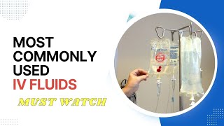 Types of IV fluids UrduHindiUsesMade easy [upl. by Eelah]