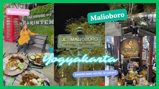 Vlog Yogyakarta  Raminten Malioboro amp Americano Syariah Hotel Khansamanda [upl. by Wilhelm]