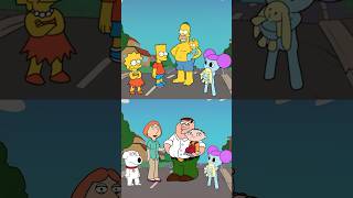 THE SIMPSONS VS FAMILY GUY GET ABSTRACTED COMPARISON Pibby x The Amazing Digital Circus tadc [upl. by Akapol921]