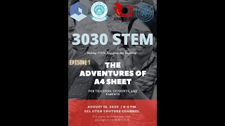 The Adventures of A4 Sheet  काग़ज़ पे चर्चा  3030 STEM  S01 E01 [upl. by Gratiana]