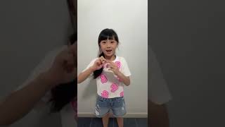 Healthy gut health starts with vivomixx guthealth healthygut apt rosé dancevideo kidsdance [upl. by Oinimreh]