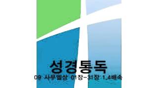 성경통독  사무엘상 01장31장 14배속 [upl. by Annawik195]