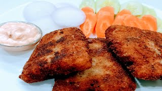 Pangas Fish Fry  Indian Basa Fish Fry  Pangasius Fish Fry [upl. by Nas]