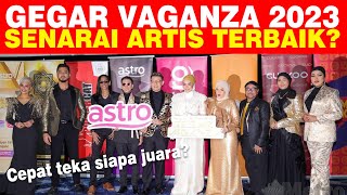 GEGAR VAGANZA 10 SENARAI ARTIS  GV 2023 TERBARU [upl. by Claretta]