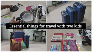 vlog 50 Tension இல்லாமல் குழந்தைகளுடன் trip போகும்போது இந்த மாதிரி luggage Pack பன்னுங்க ☺️ [upl. by Oidale466]