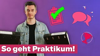 Praktikum Das sollte man wissen [upl. by Nahc]