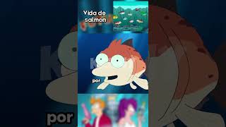 Vida de salmon 🐟🐠 T09 Ep13 P1  Futurama [upl. by Vanhomrigh]