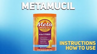 Metamucil how to use Uses Dosage Side Effects Contraindications [upl. by Eirotal]