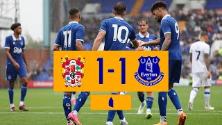 TRANMERE 11 EVERTON XI  Preseason highlights [upl. by Jary]