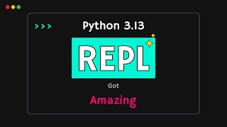 This Python REPL FEATURE is a GameChanger  Python 313 Update [upl. by Aidnyl111]