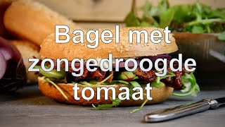 Bagel met zongedroogde tomaat [upl. by Jedidiah246]