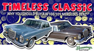 Timeless Classic Why you should consider a W108109 MercdesBenz sedan  Hemmings Auctions [upl. by Saba]