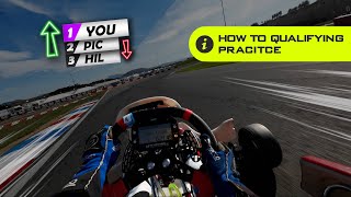 How to use NEW TYRES  Karting Onboard Full Session [upl. by Teri756]