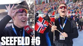 Seefeld 6 Vegard Harm på skiVM [upl. by Paff]