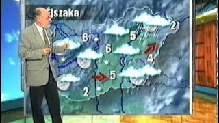 Vissy Károly meteorológiai iskolája időjárás jelentés [upl. by Miun]