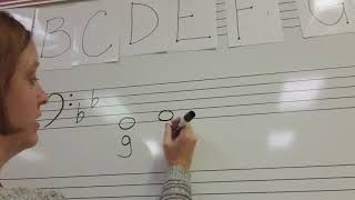 Writing Scales g minor scale for trombone [upl. by Akihsay]