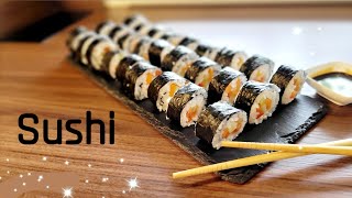 Perfekte Sushi Maki für Anfänger So gelingt es jedem  Lecker frisch und ganz einfach [upl. by Wesla922]