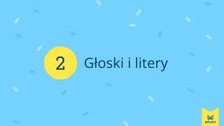 Sylaby głoski i litery – Język polski Klasa II  Eduelopl [upl. by Harts]