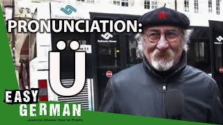 Visual Guide to German Pronunciation  Ü [upl. by Jaye]