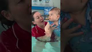 Underwater Submersion For Rose baby swimming underwater familytime waterplay waterbaby [upl. by Amice707]