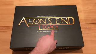 Aeons End Legacy Unboxing [upl. by Nohsar308]