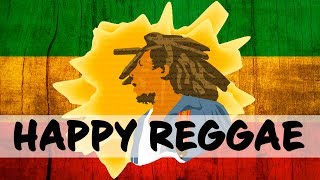 HAPPY REGGAE MUSIC  Jamaican Songs of Caribbean  Relaxing Summer Instrumental Music [upl. by Earehs]