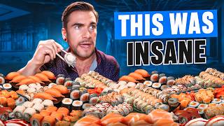 THIS ALL YOU CAN EAT SUSHI CHALLENGE CHANGED MY LIFE  Joel Hansen [upl. by Assetal668]