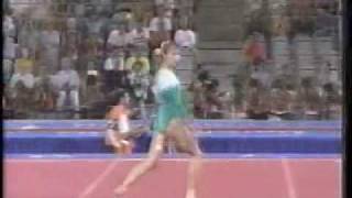 Svetlana Boginskaya 1992 Olympics AA Floor [upl. by Akeylah]