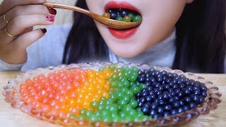 ASMR Popping Boba frog eggs EXTREMELY SOFT EATING SOUNDS  LINH ASMR [upl. by Brenda891]