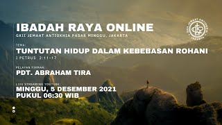 LIVE STREAMING IBADAH RAYA ONLINE  MINGGU 5 DESEMBER 2021  0630 WIB [upl. by Nilad]