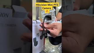 Hikvision Mini PTZ Camera 🔥🛑📸hikvision camera cctvhikvision automobile wifi security [upl. by Alak457]