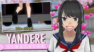 Yandere Chan gets a makeover and the Yakuza now snatch up your rivals  Yandere Simulator [upl. by Araeit]