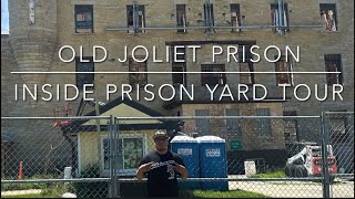 Old Joliet Prison Yard In ILLINOIS Before a Car Show IT’S A MUST WATCH prison jolietillinois [upl. by Bullion333]