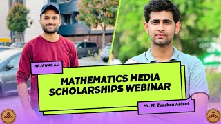 Scholarships Webinar  Mathematics Scholarships  PhD Scholarships [upl. by Aynor]