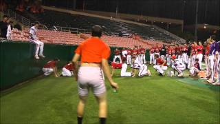 Clemson Baseball vs Davidson Rain Delay Tennis Match [upl. by Toddie]