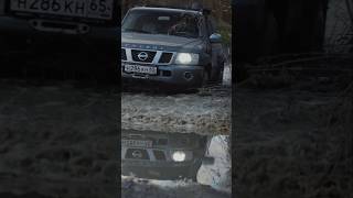 Плывёмoffroadsakhalinpatroltb48offroadingбездорожьеwildlifeсахалинmudсахалин [upl. by Rabi]