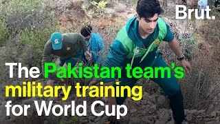 The Pakistan team’s military training for World Cup [upl. by Ajssatan]