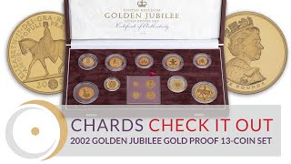 2002 Golden Jubilee Gold Proof 13Coin Set [upl. by Hairim]