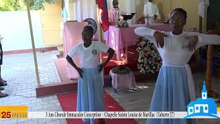 3 Ans Chorale Immaculée Conception Chapelle Sainte Louise de Marillac Tabarre 27 [upl. by Navets]