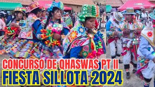 Festividad Virgen de Sillota 2024  Concurso de Qhaswas Parte 2 🌺 [upl. by Kirkwood]