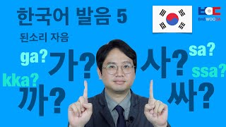 한국어 발음5ConsonnePrononciation du Coréen 5Korean Pronuciation 5 [upl. by Ailugram488]