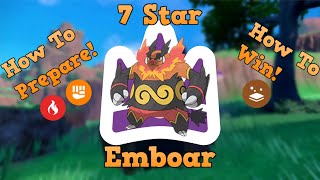 BEST Pokémon ScarletViolet 7 Star Raid Emboar Counters [upl. by Kat]