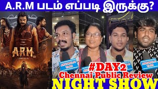 ARM Day 2 Tamil Review  Tovino Thomas  Ajayante Randam Moshanam  Review [upl. by Notgnihsaw]