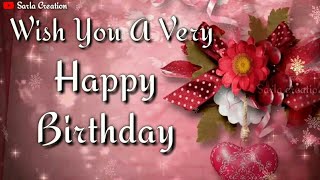 💖 🎂🎉Happy Birthday🎉🎂Greetings Wishes whatsapp status video Hindi [upl. by Malek695]