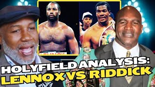 Evander Holyfield Reveals Who Wins Lennox Lewis vs Riddick Bowe [upl. by Omissam]