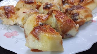 A quick and easy bread pudding It is very tasty and can be used unrefrigerated [upl. by Nagar]